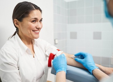 História dos exames de sangue